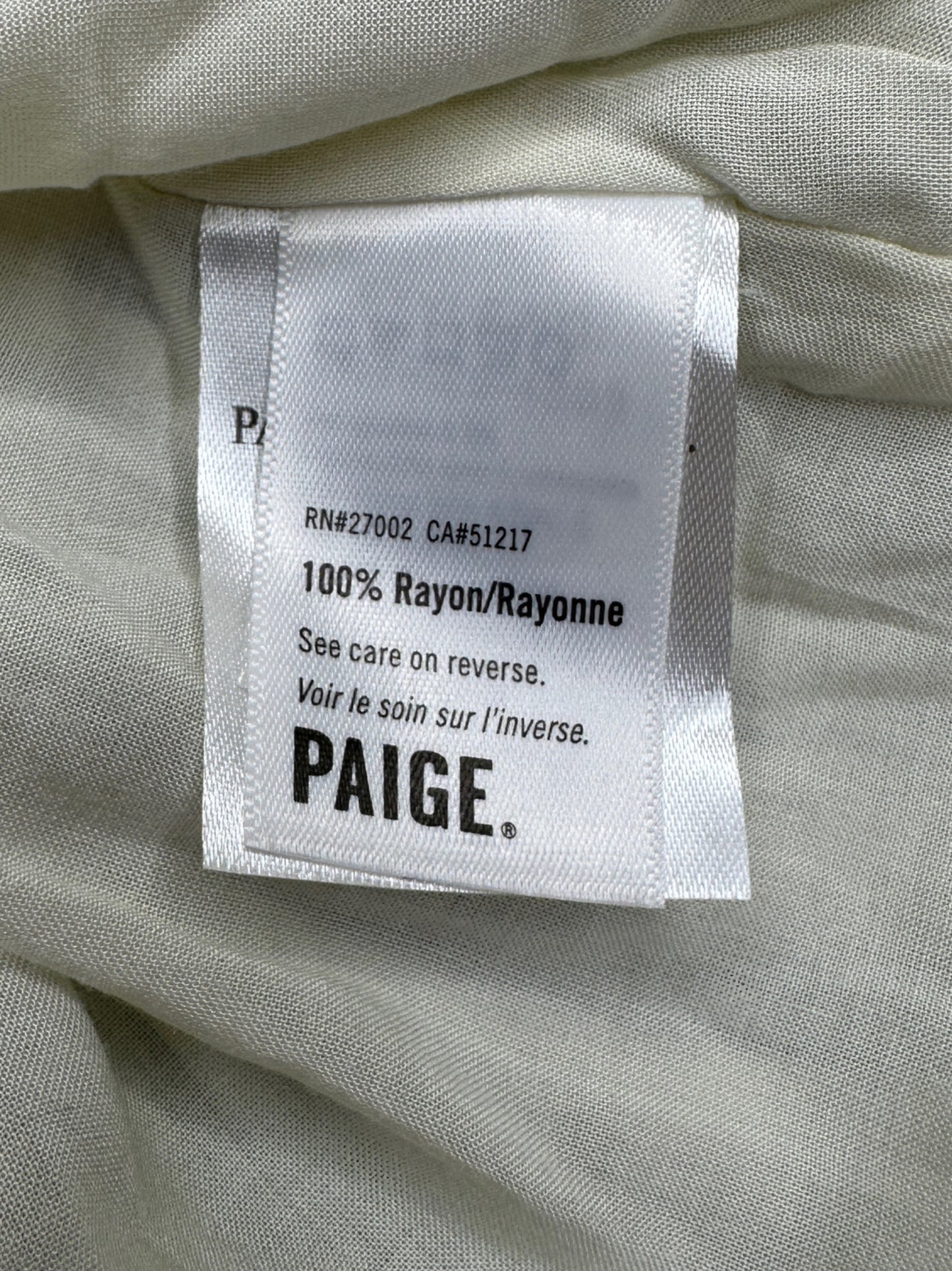 PAIGE Blue Striped Mini Dress Size M