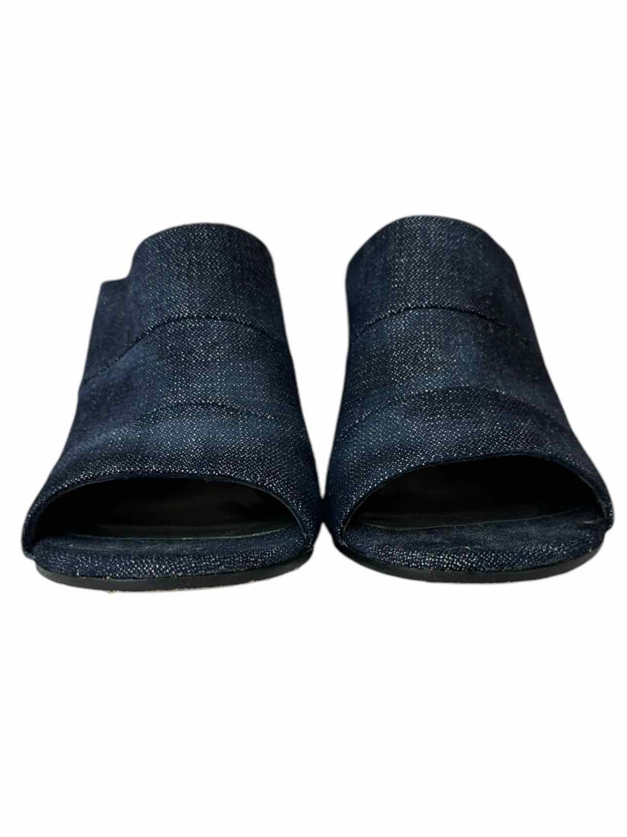 Stuart Weitzman Denim Block Heels Size 7.5