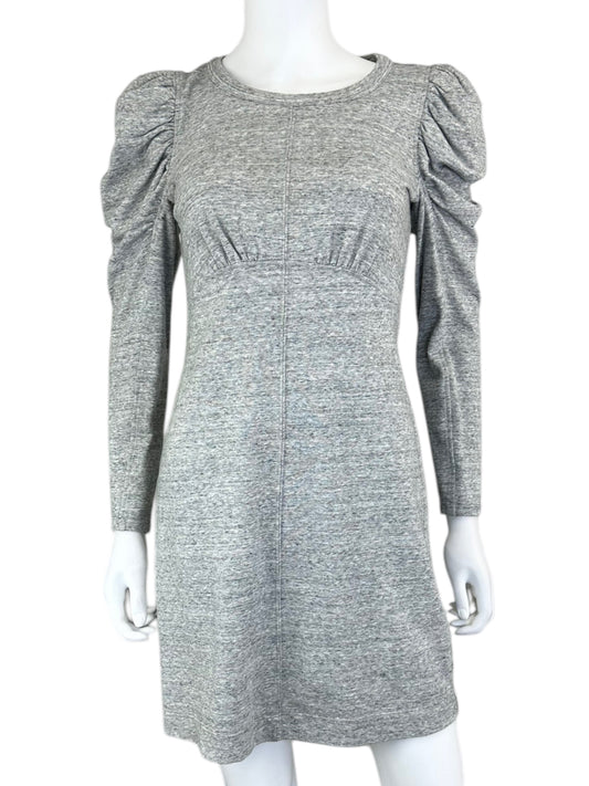 La Vie Gray Knit Mini Casual Dress Size S
