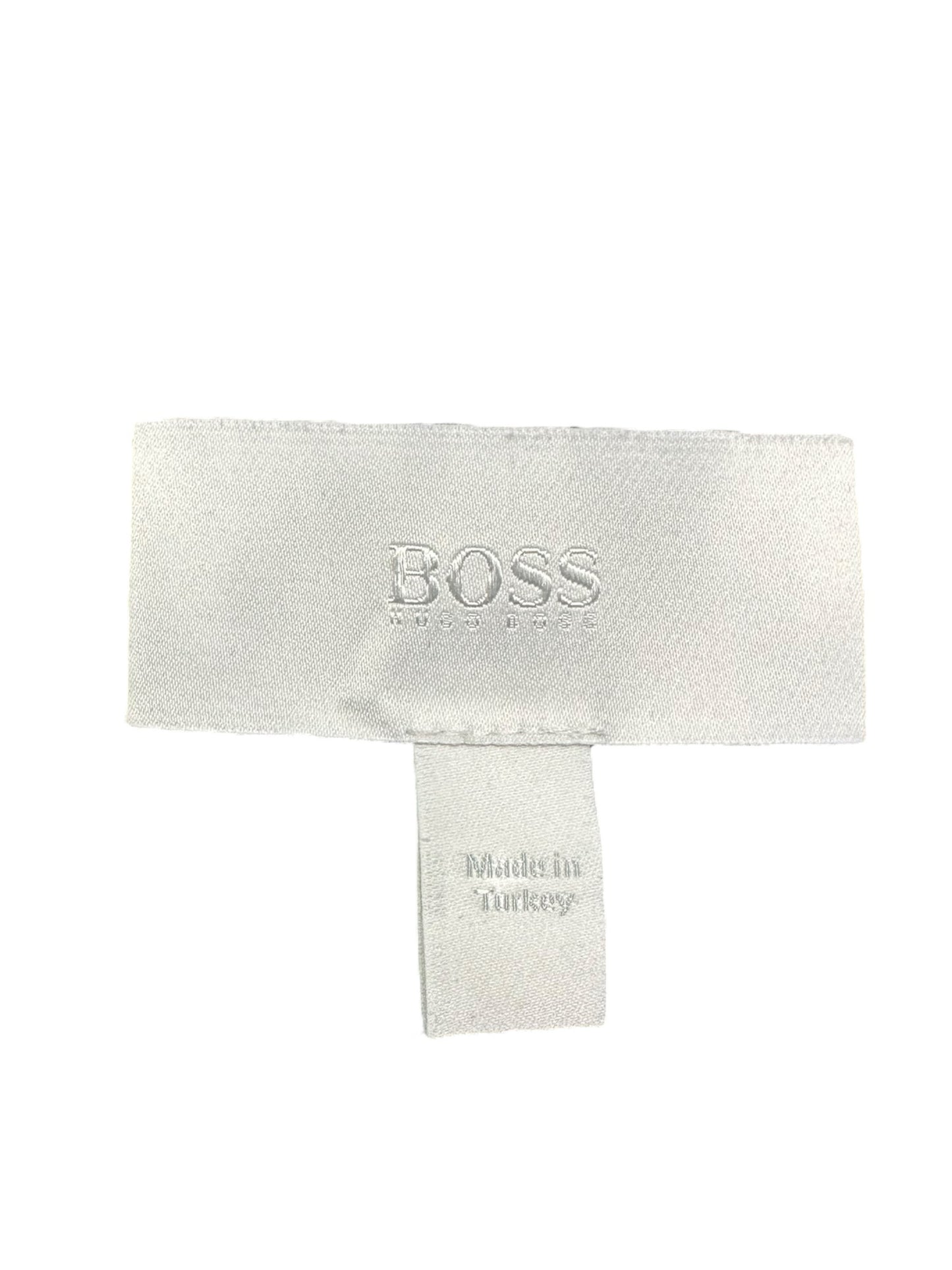 BOSS Gray Virgin Wool Pant Suit Size 10