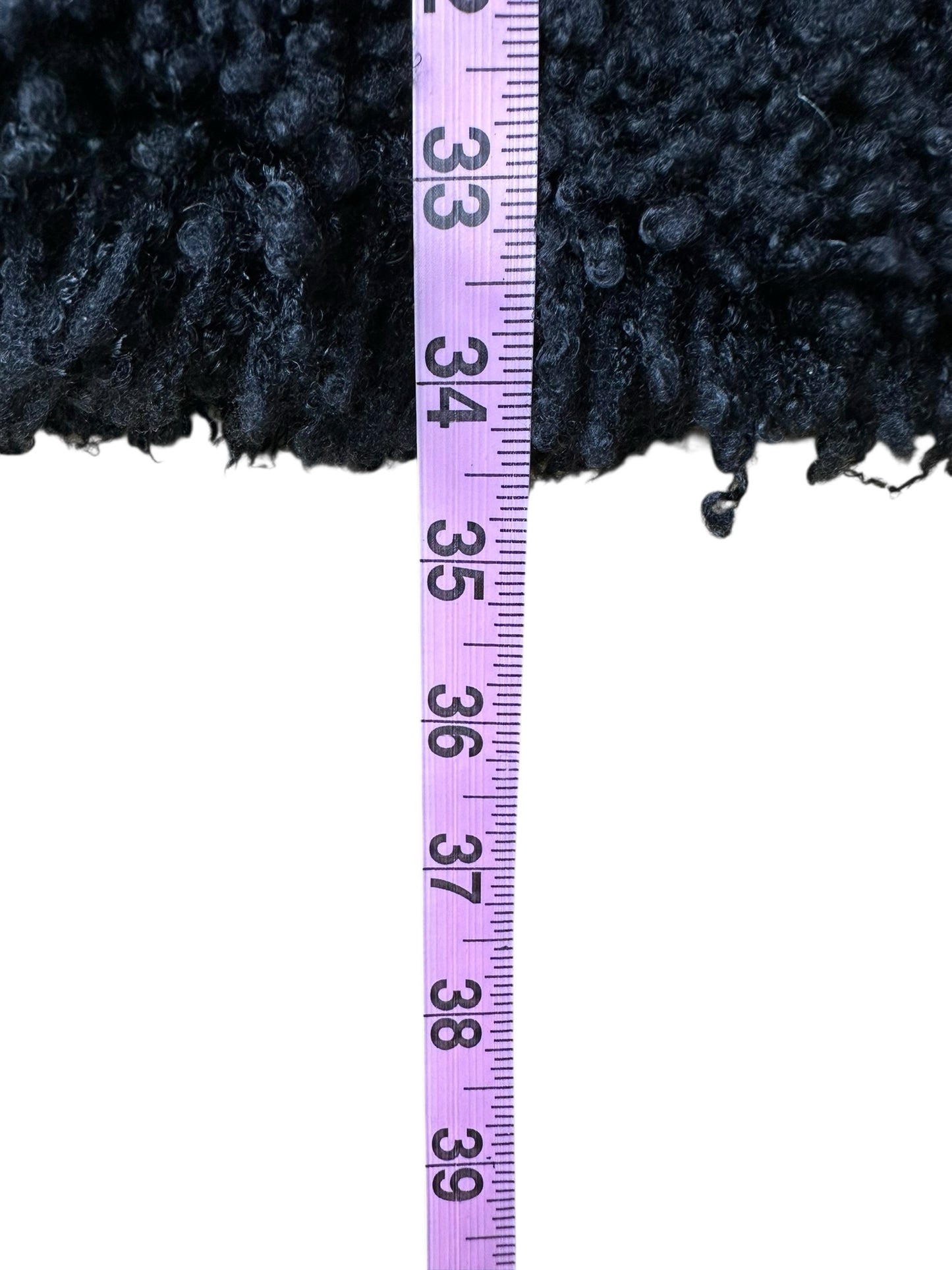 DOLCE & GABBANA Black Tweed Wool Coat Size 44