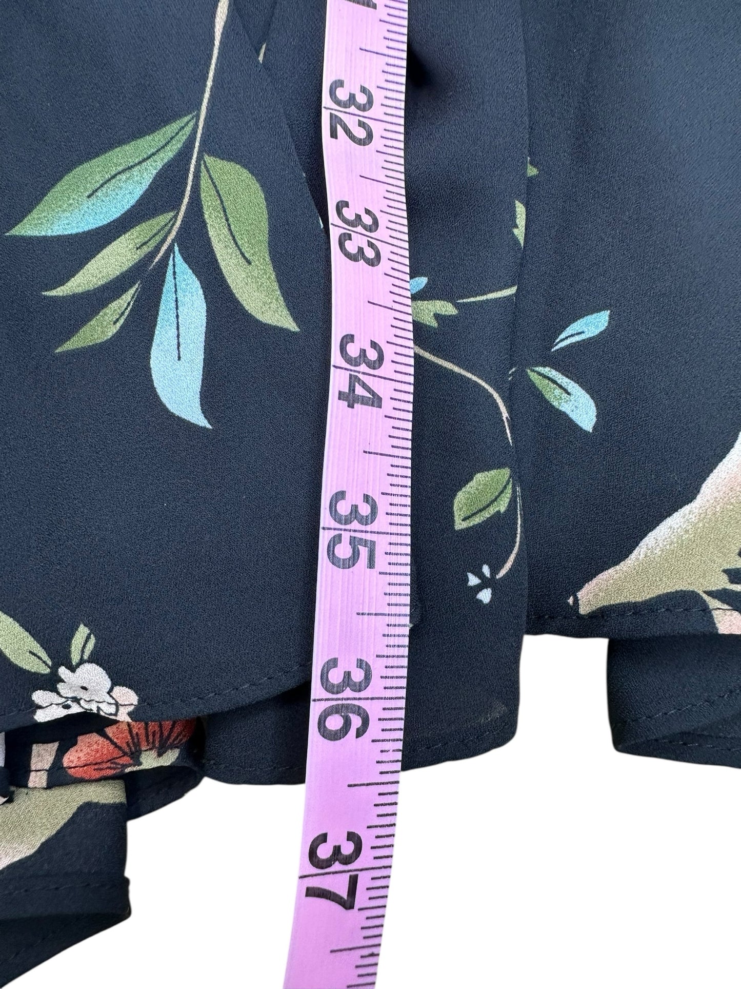 nanette by Nanette Lepore Black Floral Dress Size 2