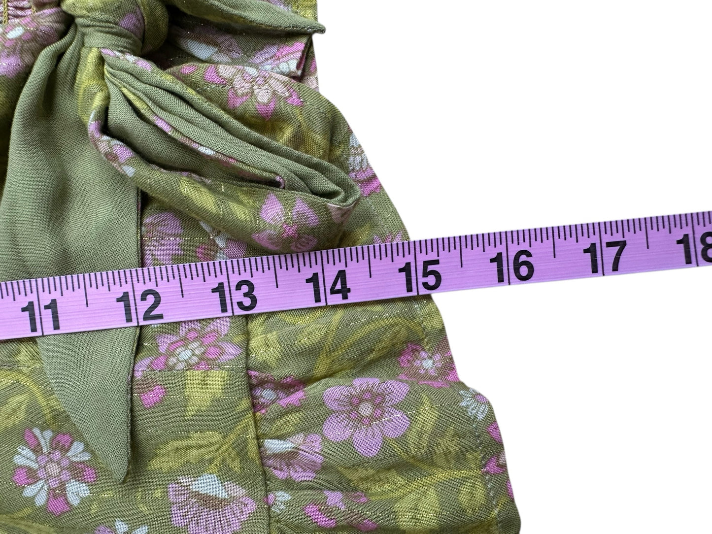 Spell & the Gypsy Green and Pink Blouse Size S