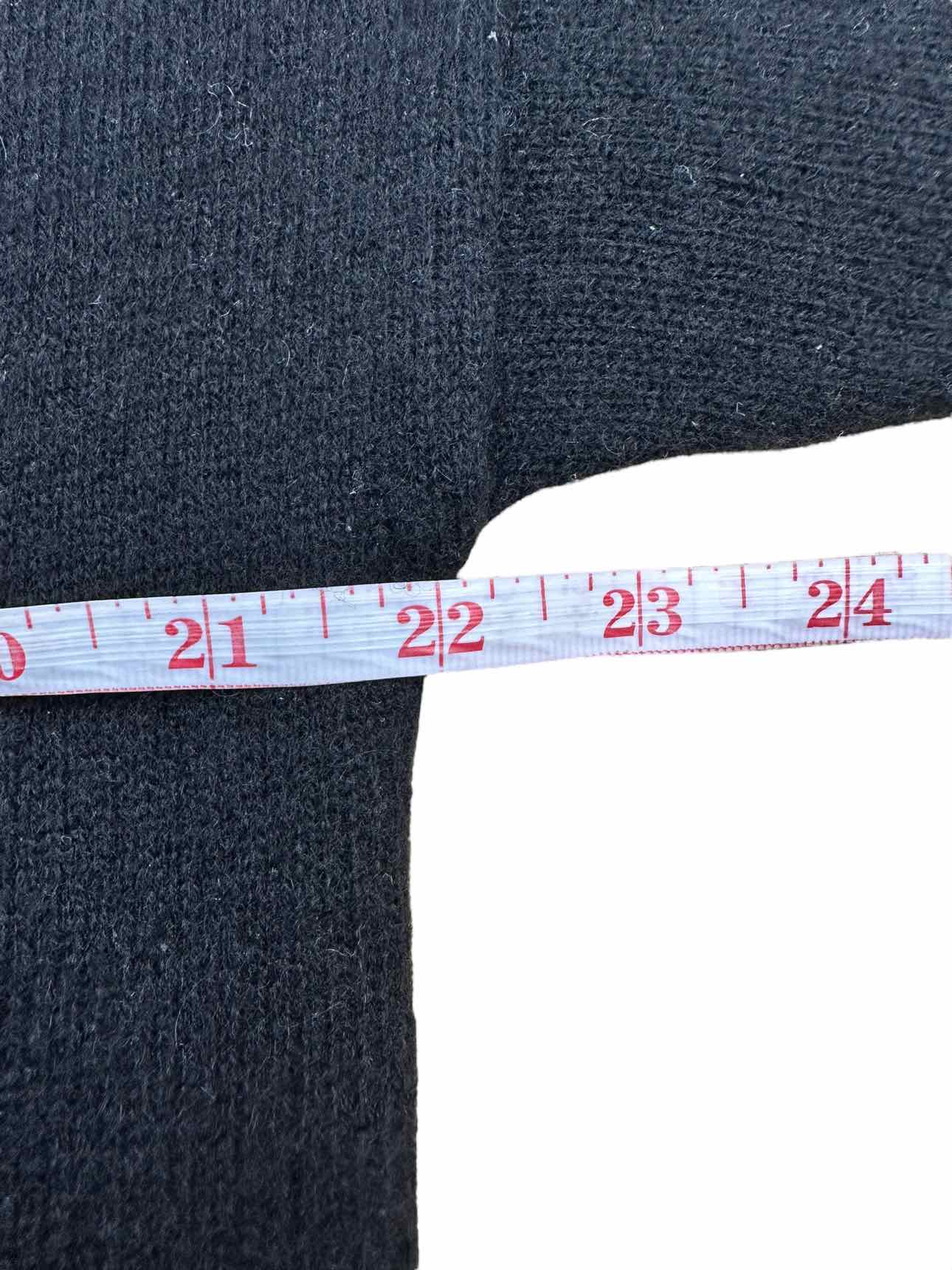 WHITE + WARREN Black Cashmere Cardigan Size S