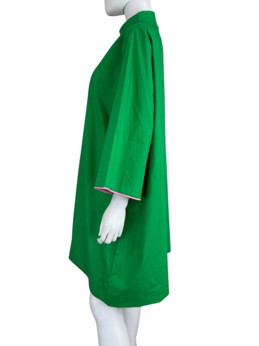 House of MBR NWT Jockey Green Bouvier Shift Dress Size 4