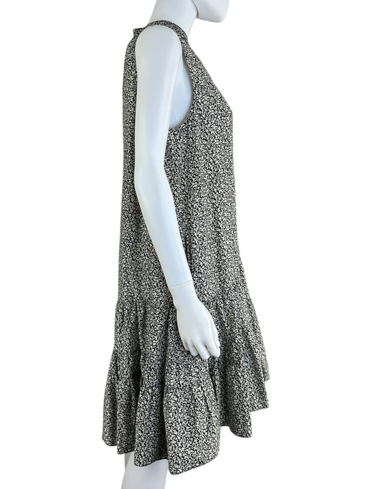 Joie Black and Cream Casual Dress Size S