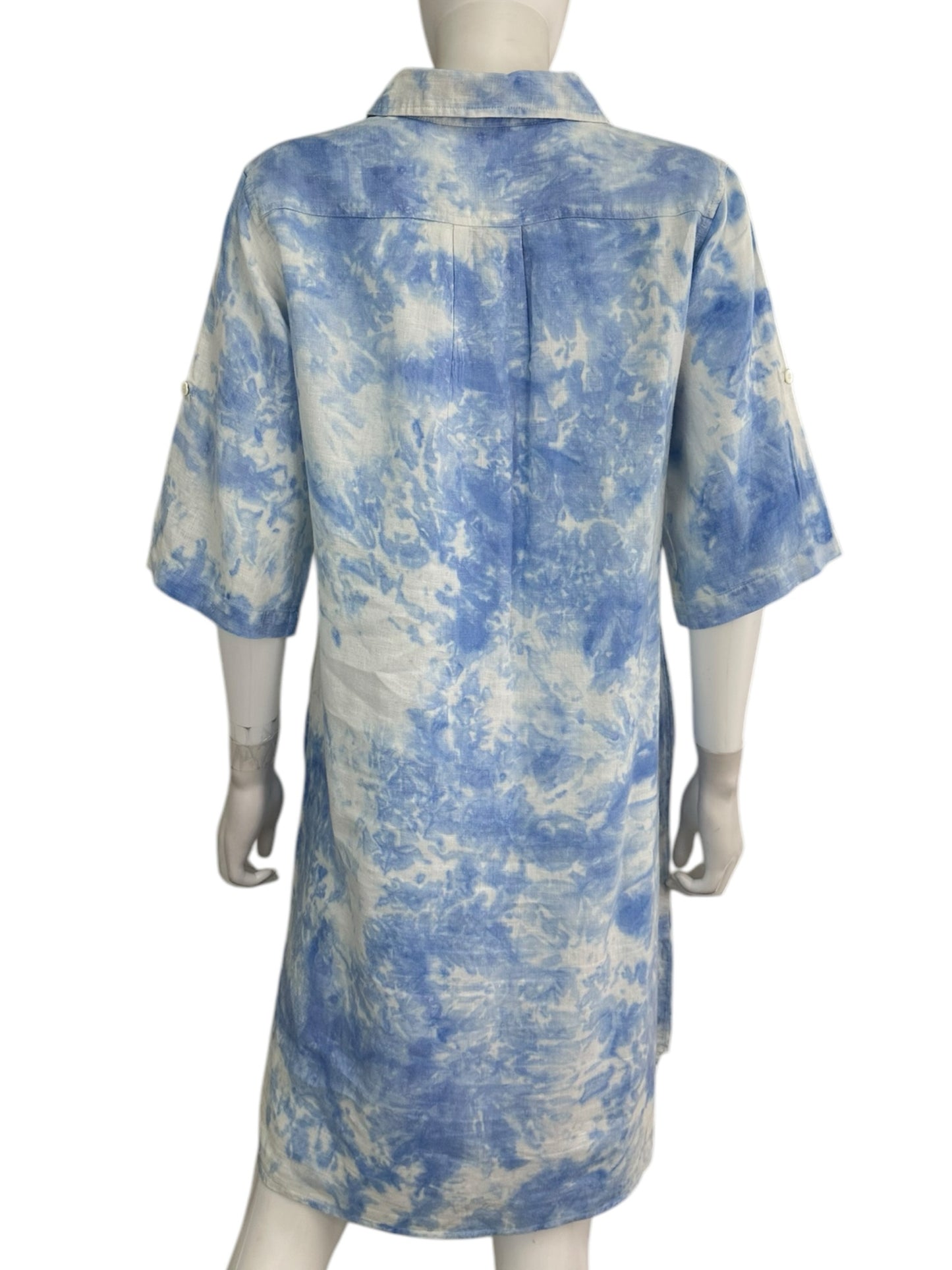 Pure Amici 100% Linen Casual Dress Size S