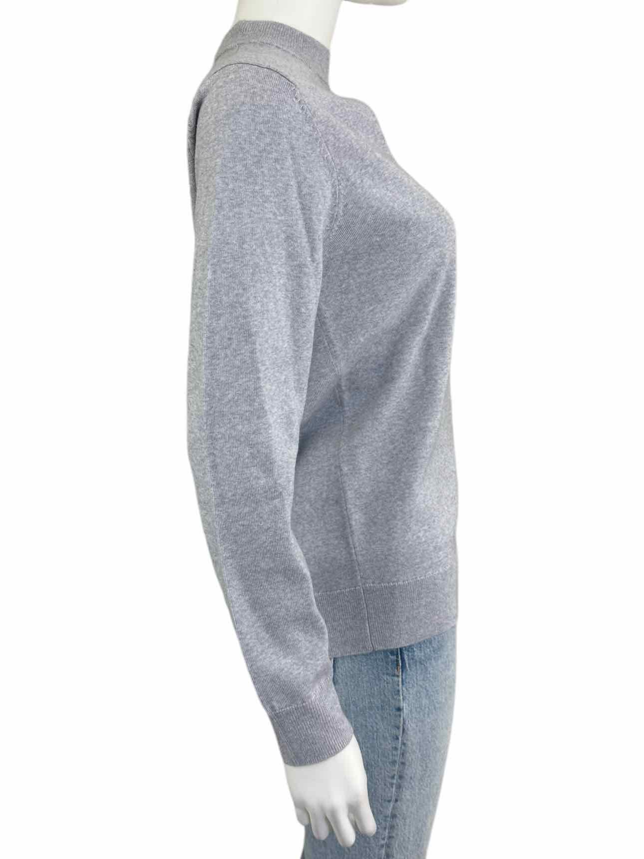 TRINA TURK Gray Merino Wool Sweater Size S