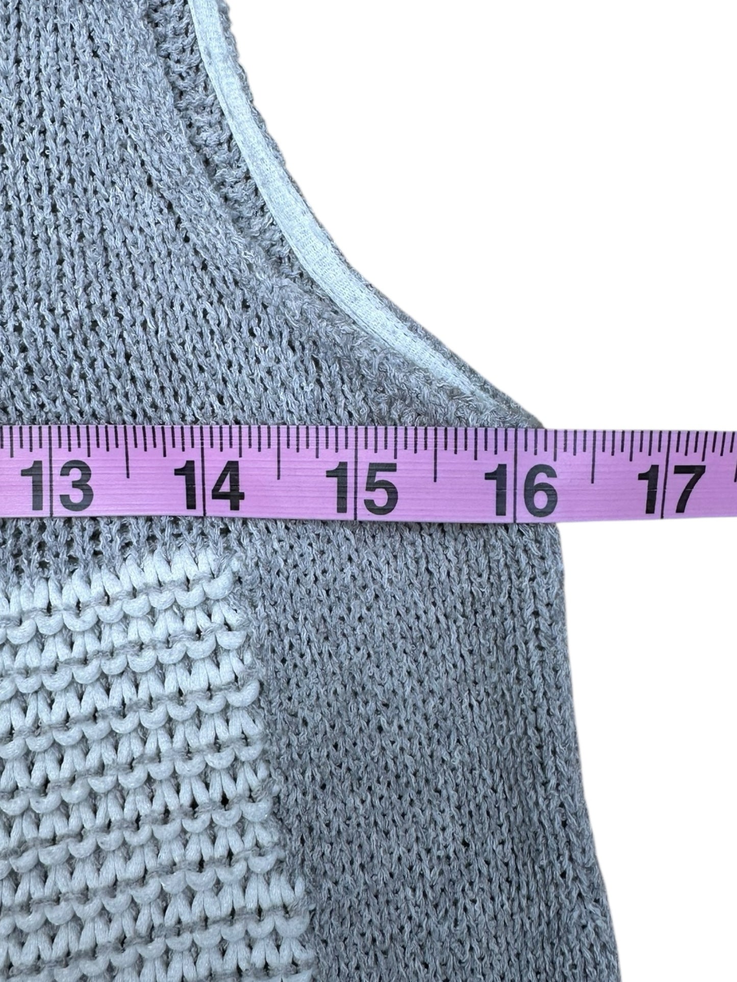 LAFAYETTE 148 NEW YORK Grey Knit Tank Size M