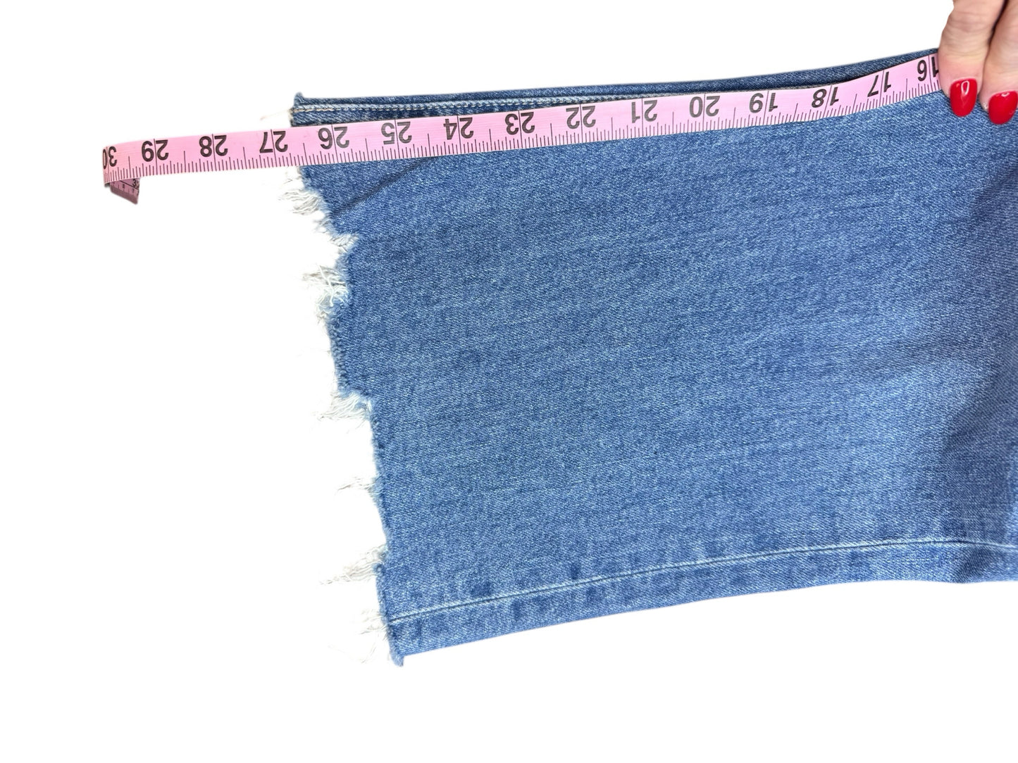 PAIGE Blue Leenah Ankle Denim Jeans Size 28