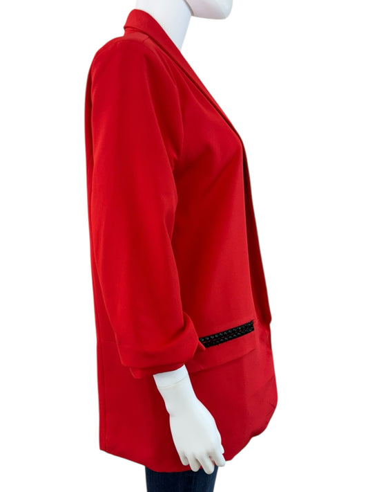 MOVING FORWARD DESIGNS Gameday Red Razorback Blazer Size L