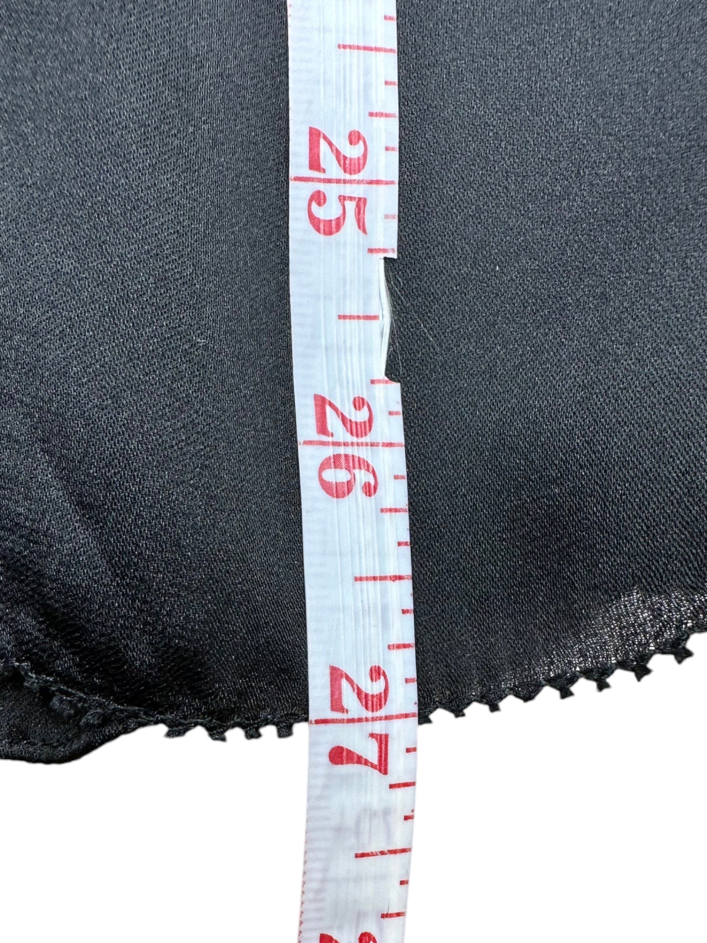 Ralph Lauren Black Label 100% Silk Black Skirt Size 6