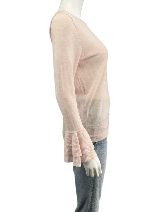 J. Crew Pink 100% Cashmere Sweater Size S