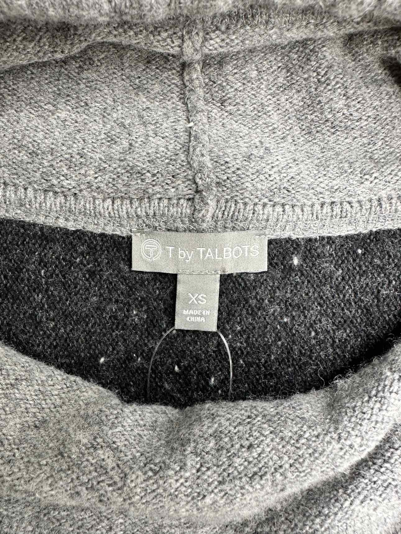 Talbots Colorblock Gray Pullover Sweater Size XS