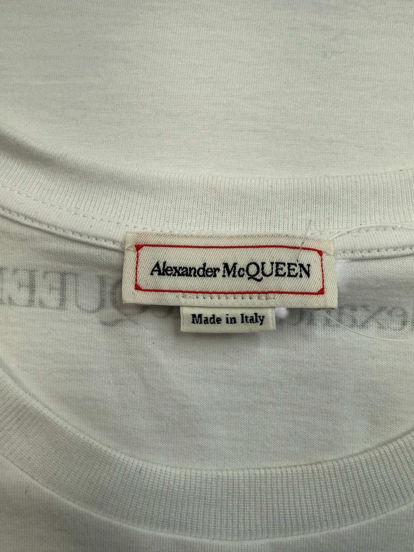 Alexander McQueen Heart Graphic Tee Size 42