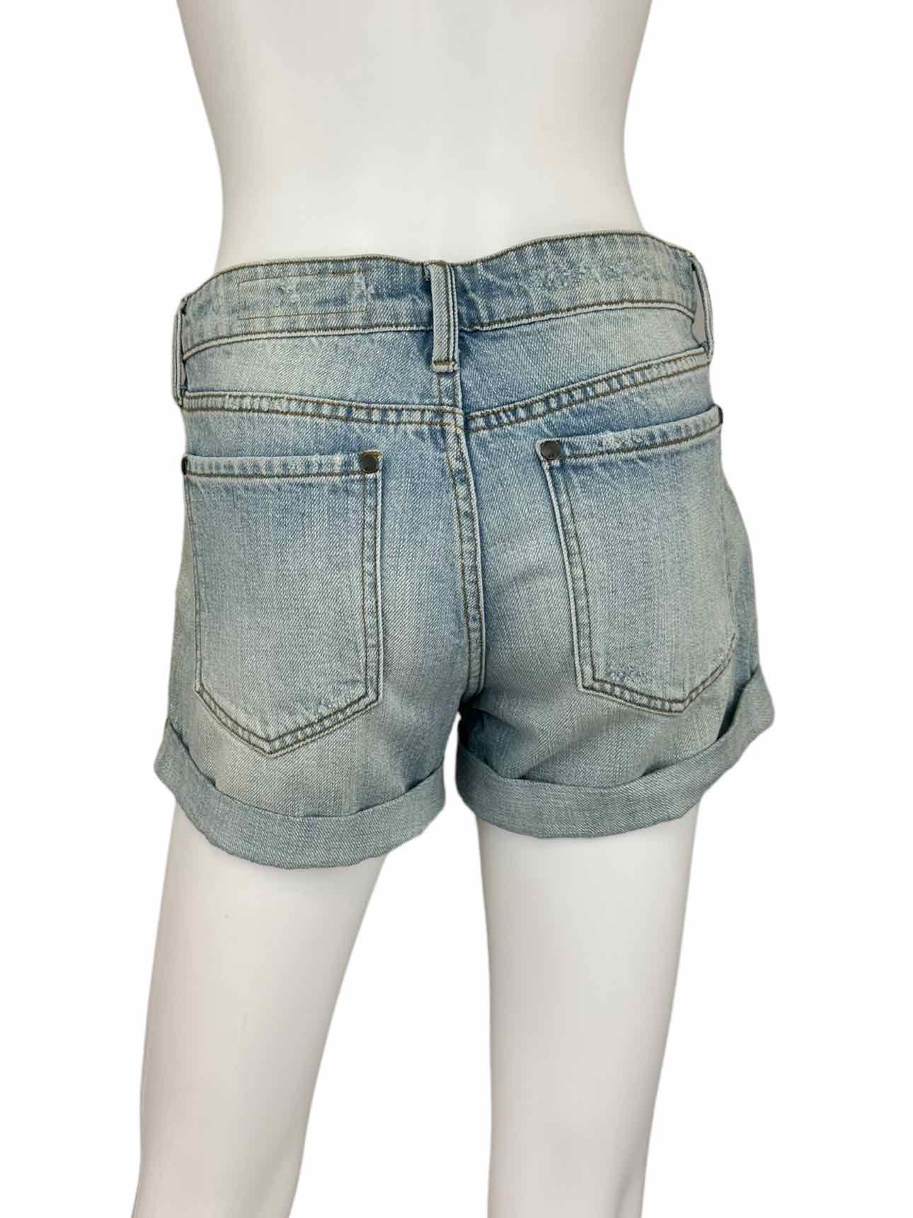PISTOLA Distressed Denim Shorts Size S