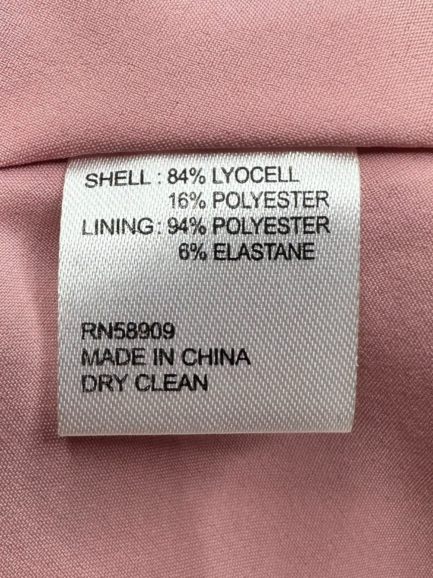ANTONIO MELANI Pink Babydoll Mini Dress Size 0