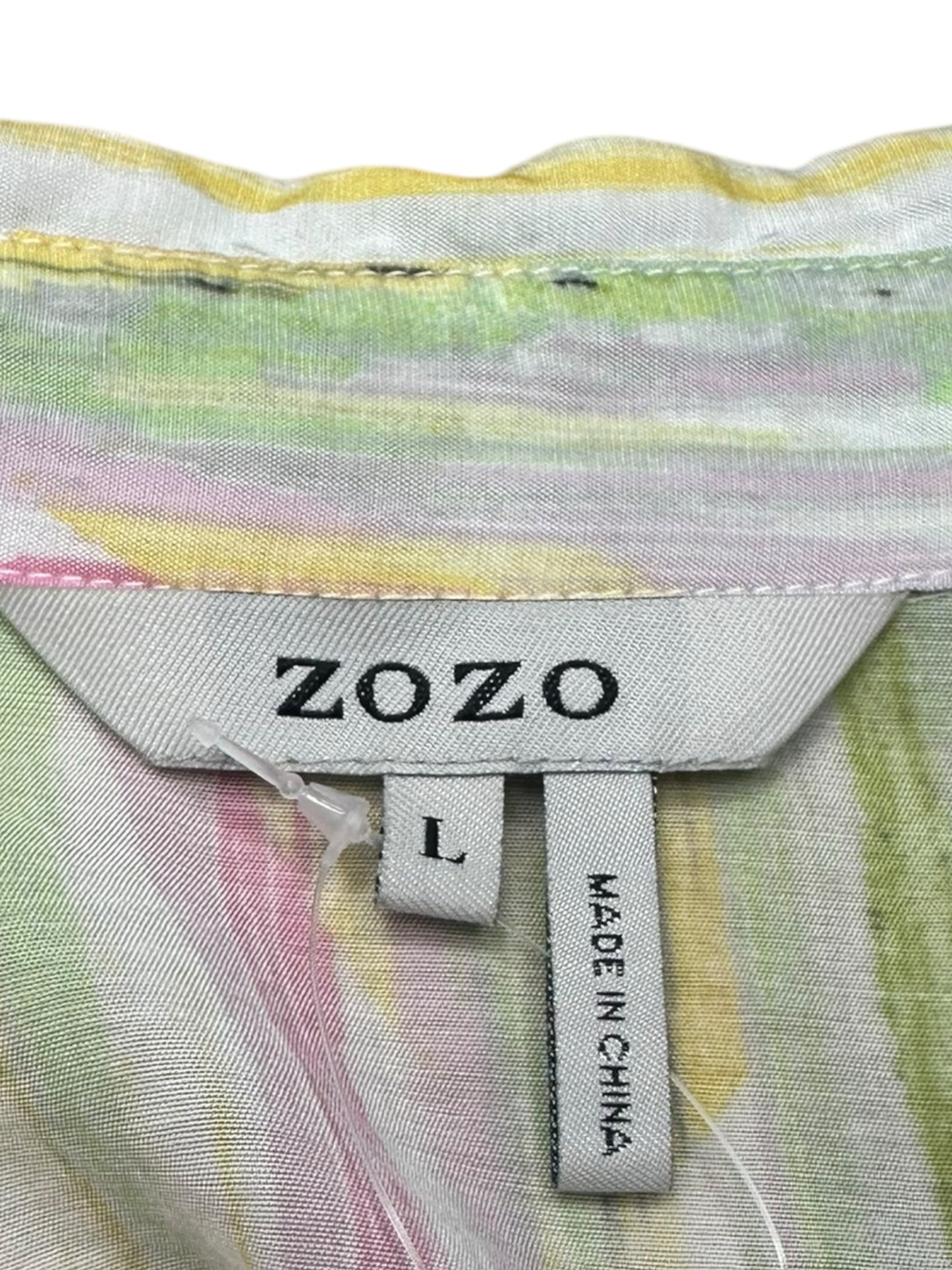 ZOZO Pastel Colored Blouse Size L