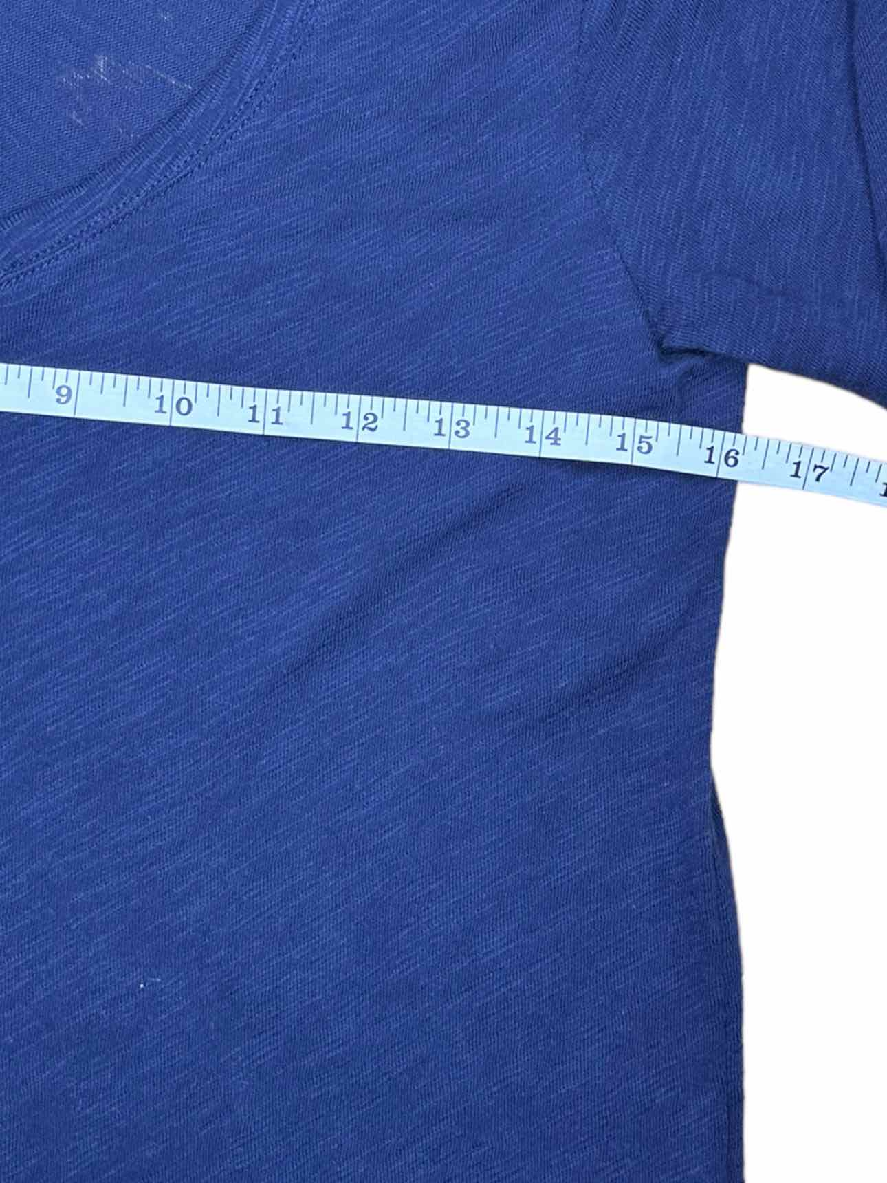 ATM NWT Navy 100% Cotton Knit Top Size S