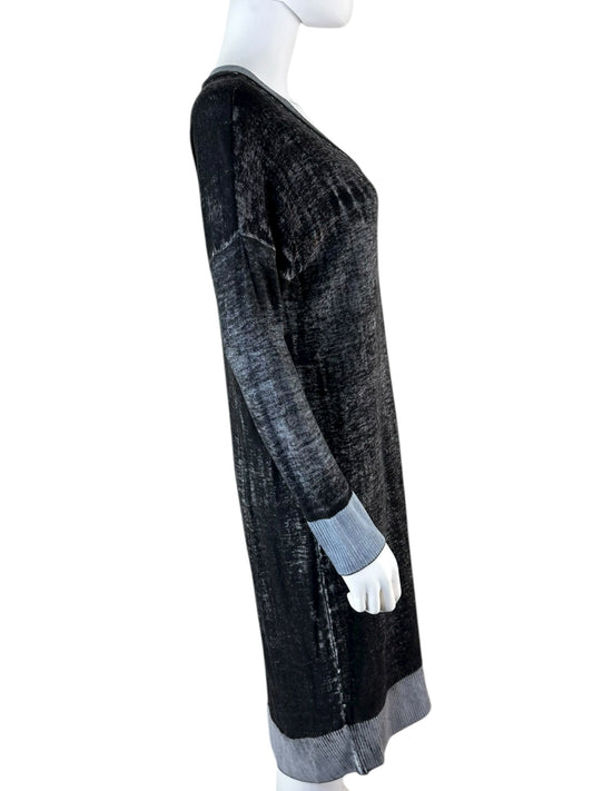 Mer Sea Black Cashmere Sweater Dress Size L