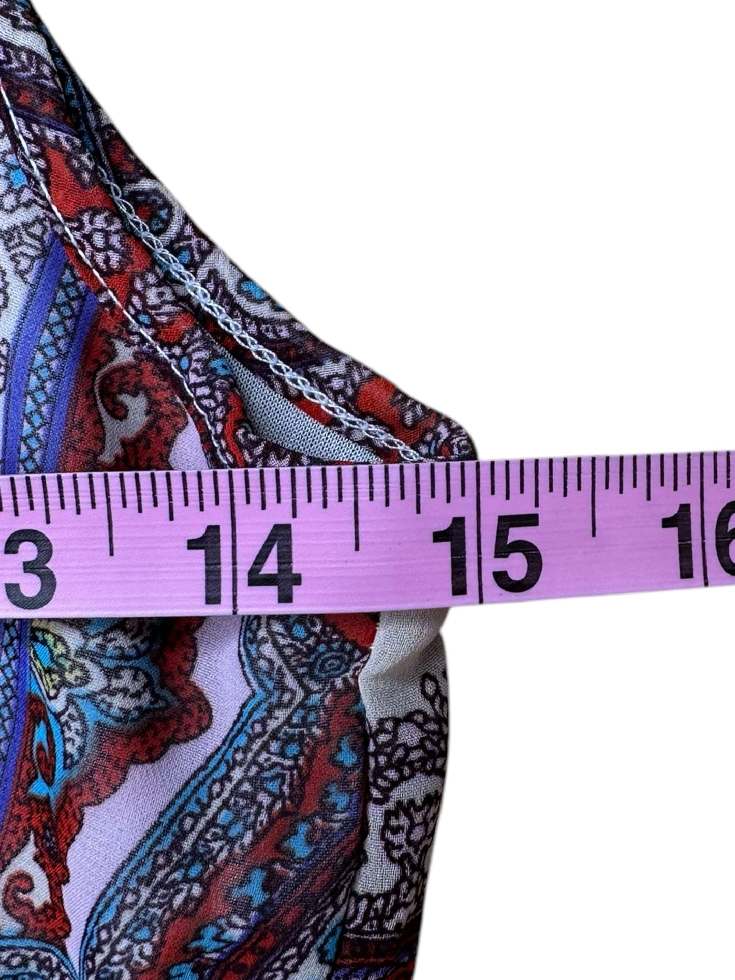 GIANNI BINI Multicolor Midi Casual Dress Size L