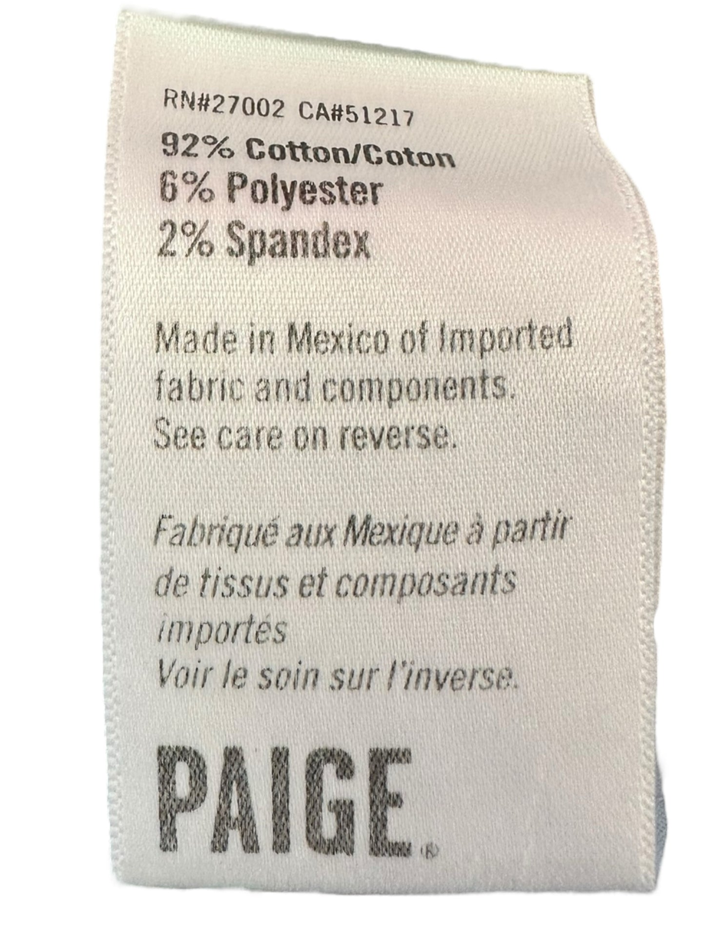 PAIGE Size 29 Jeans