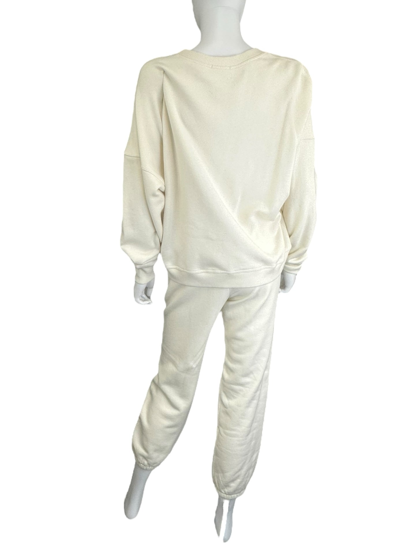SABLYN Cream Sweatsuit Size XS 2 PC Knit Set