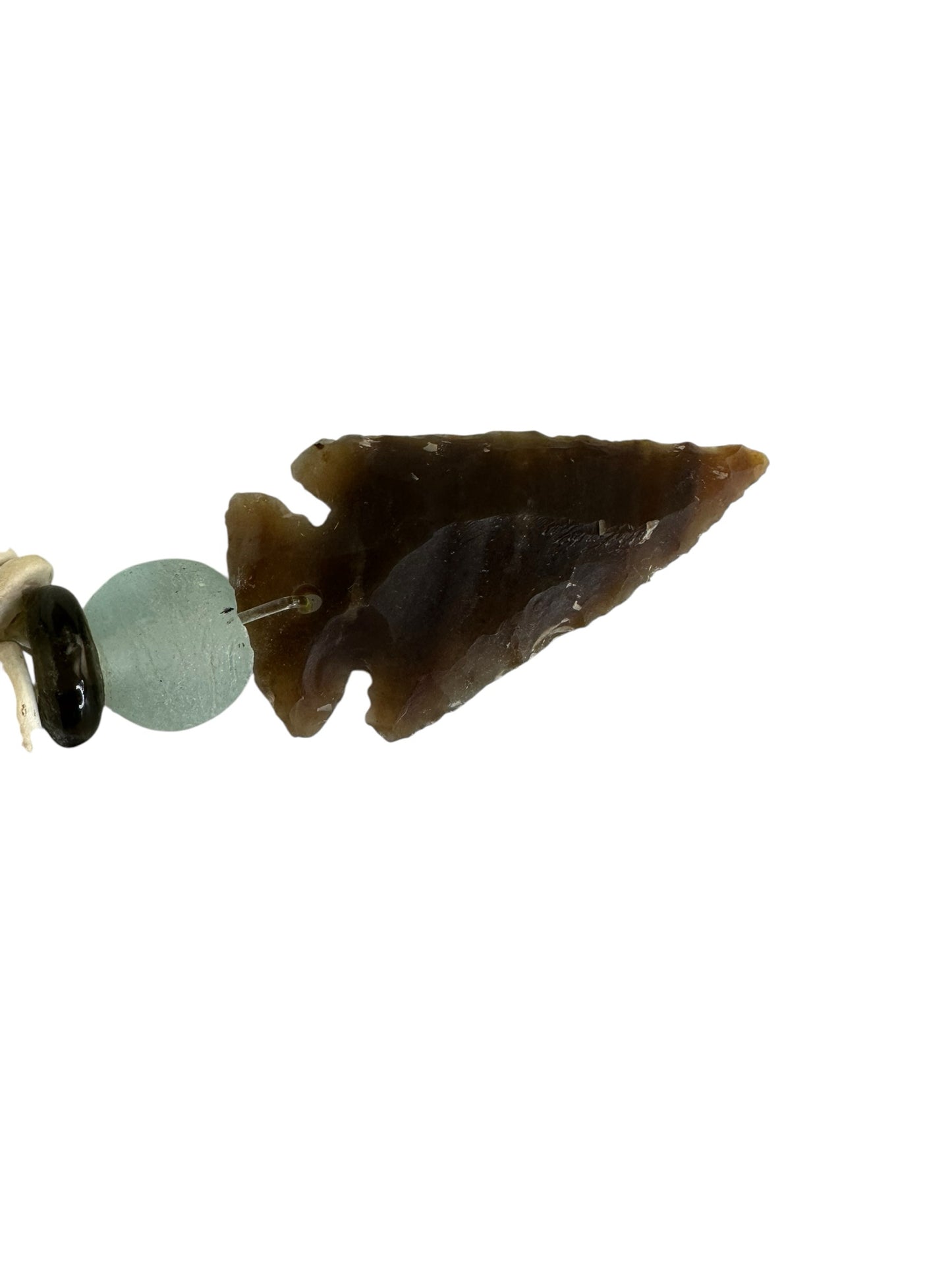 Twine & Twig Beaded Arrow head Necklace