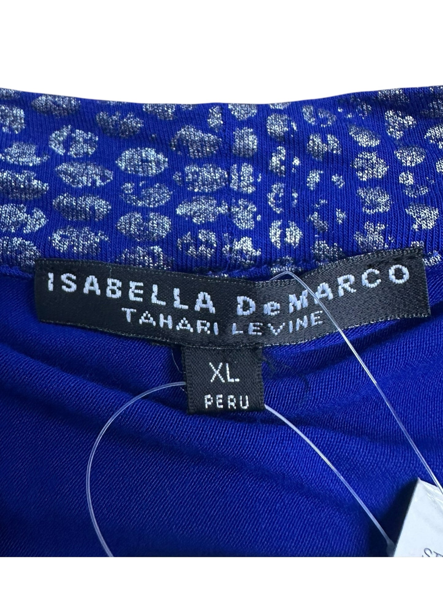 Isabella DeMarco NWT Navy Tank Size XL