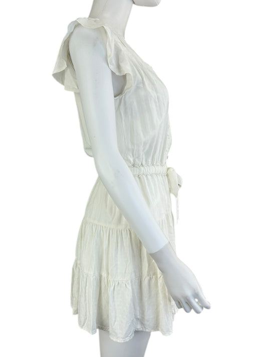 PAIGE NWT White Rosalee Mini Dress Size XS