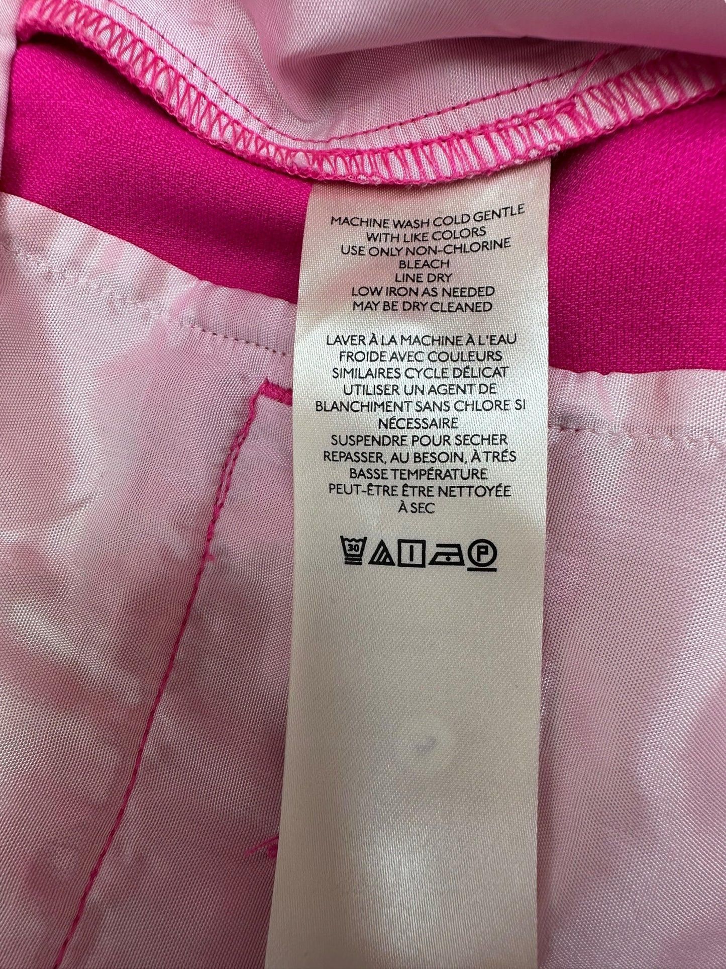 maeve NWT Pink Pleated Wide Leg Trousers Size 2