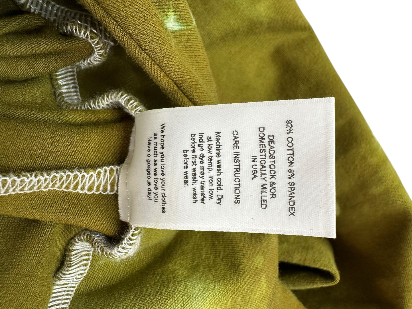 of earth & salt Green Tie Dye Catsuit Size S