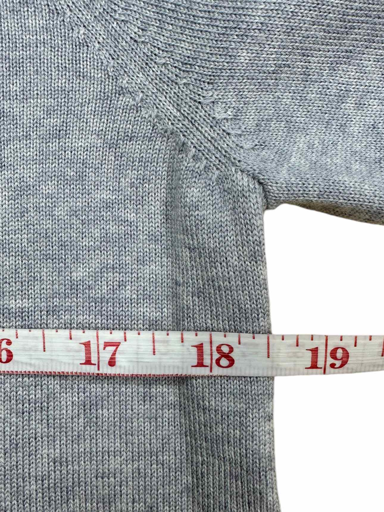 TRINA TURK Gray Merino Wool Sweater Size S