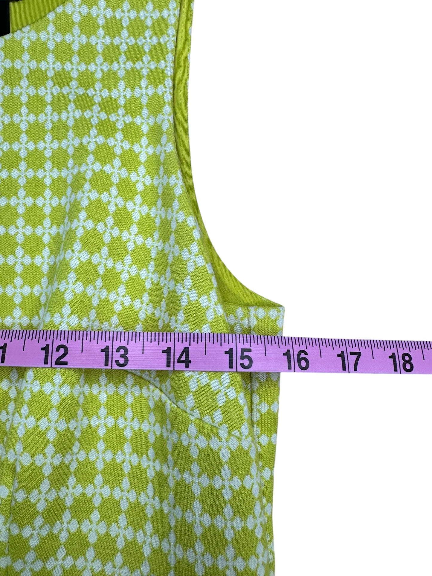 Ann Taylor Yellow Mini Dress Size S