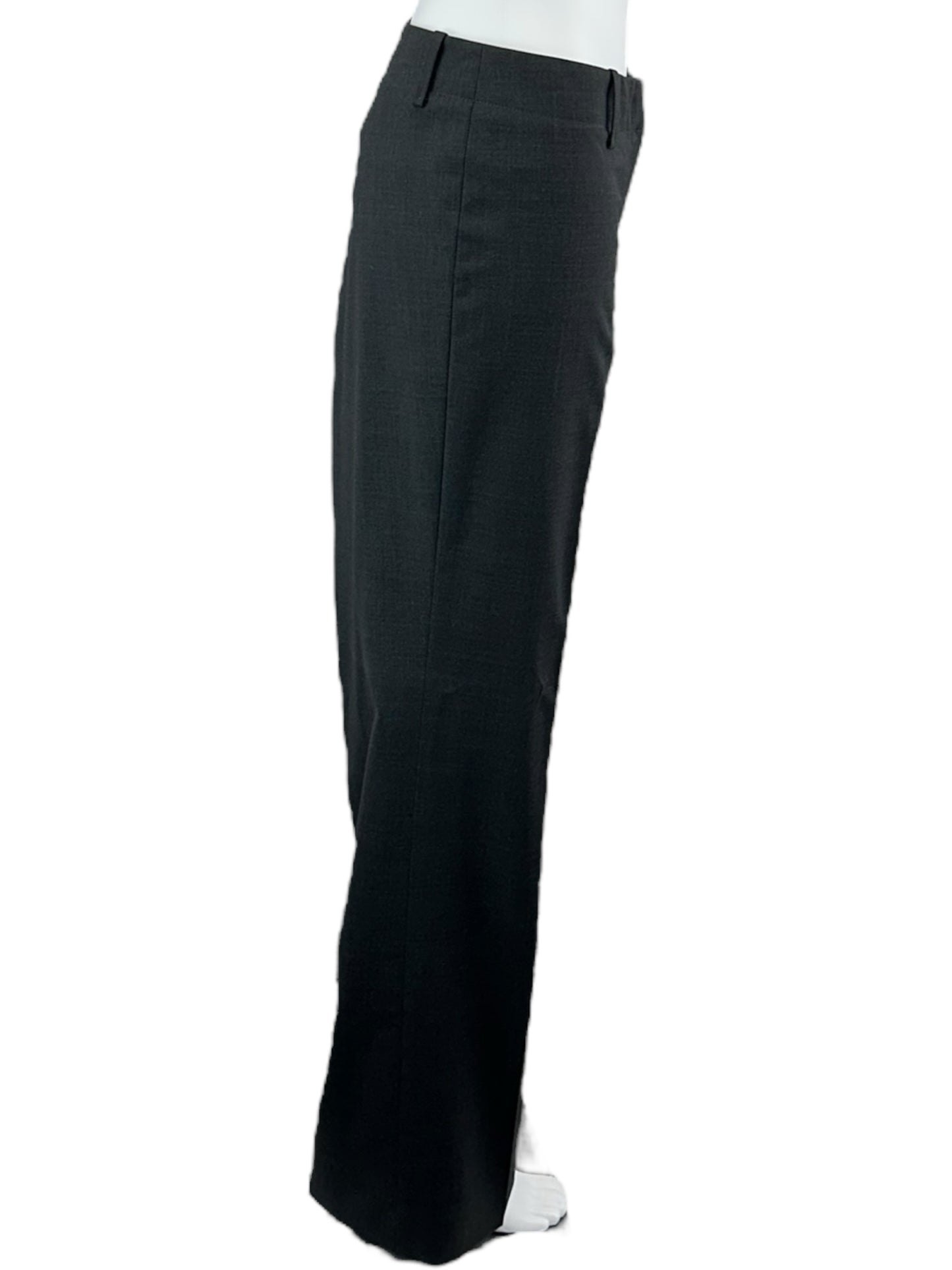 BOSS Gray Virgin Wool Pant Suit Size 10