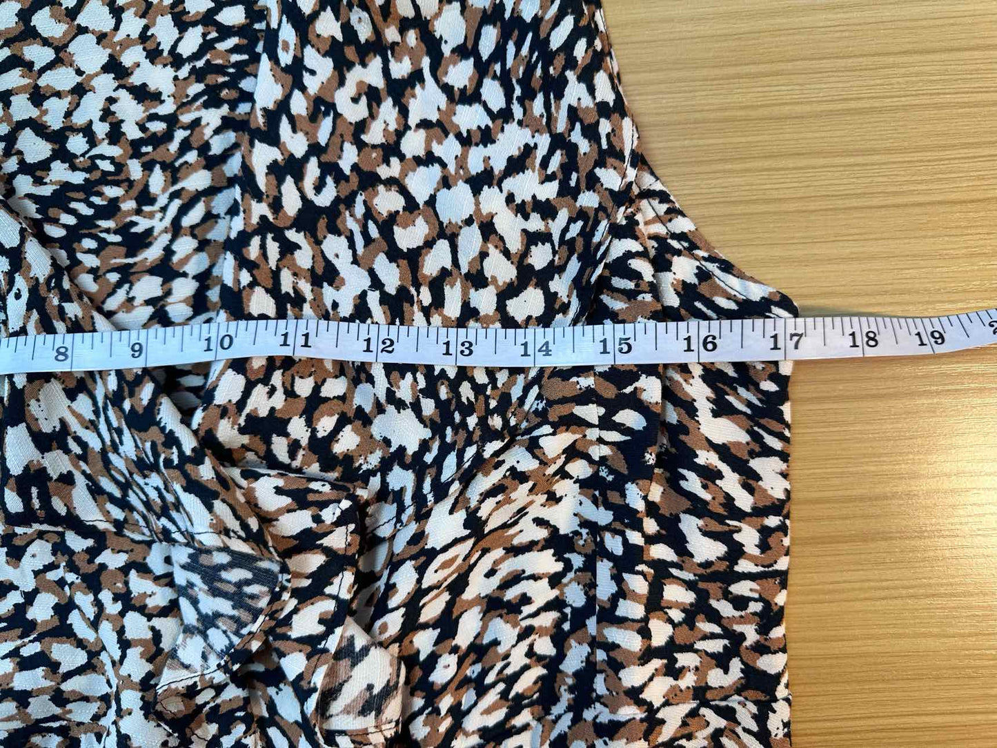 Free People NWT Leopard Print Wrap Dress Size M