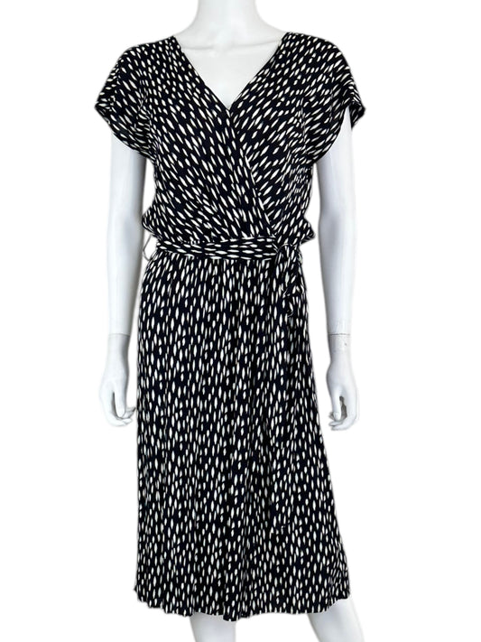 Velvet by Graham & Spencer bLACK Midi Dress Size S