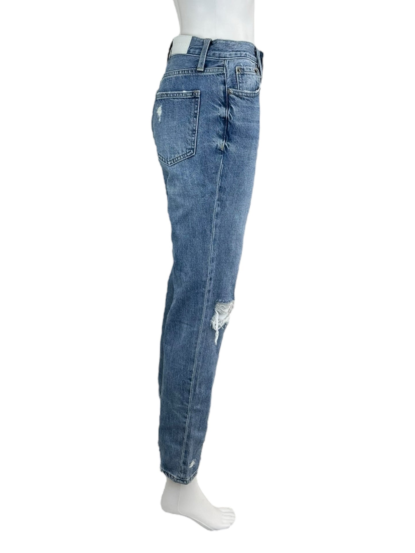 PISTOLA Ripped Light Wash Jeans Size 25