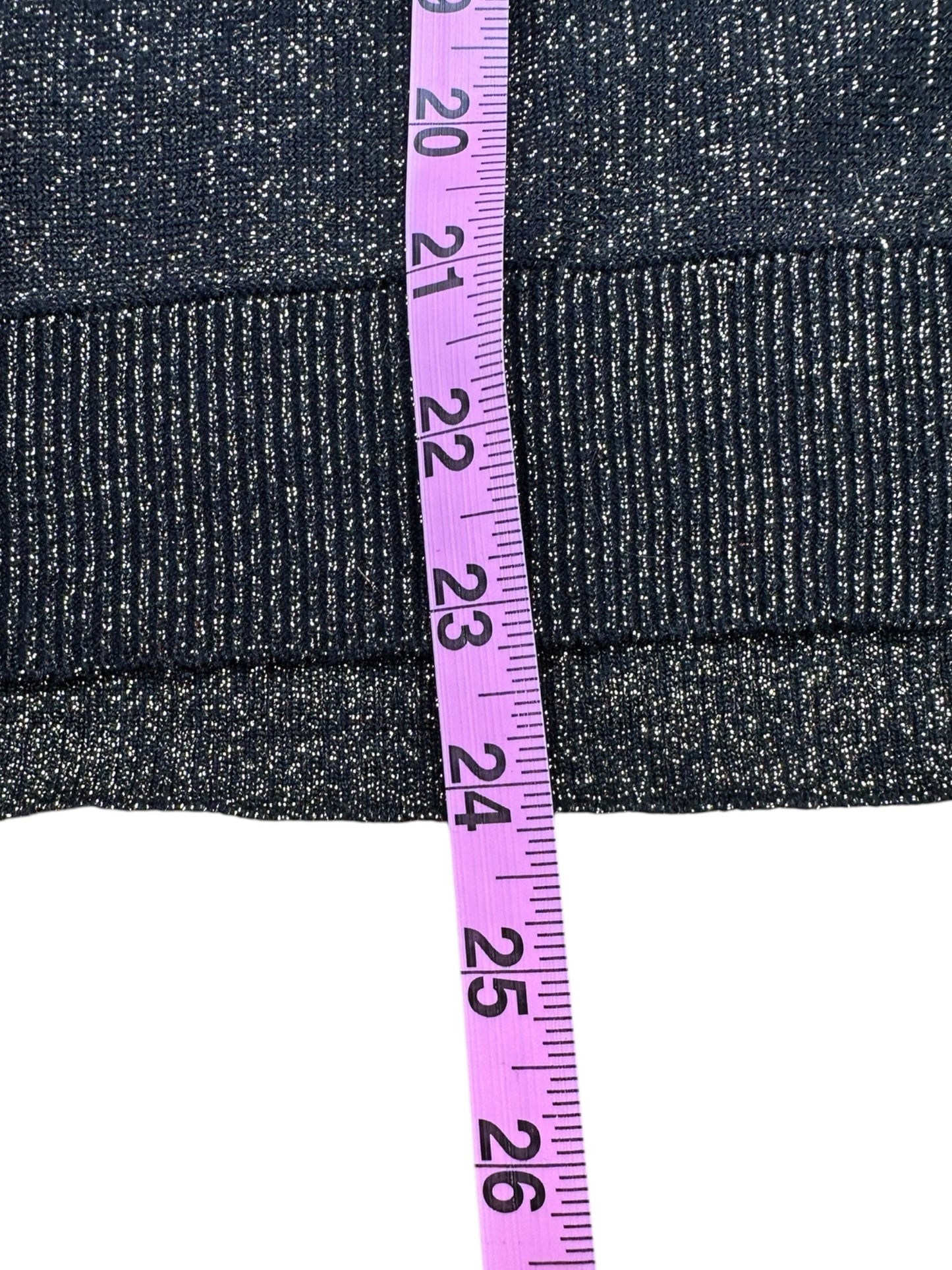 MICHAEL Michael Kors Black Sparkle Sweater Size XL