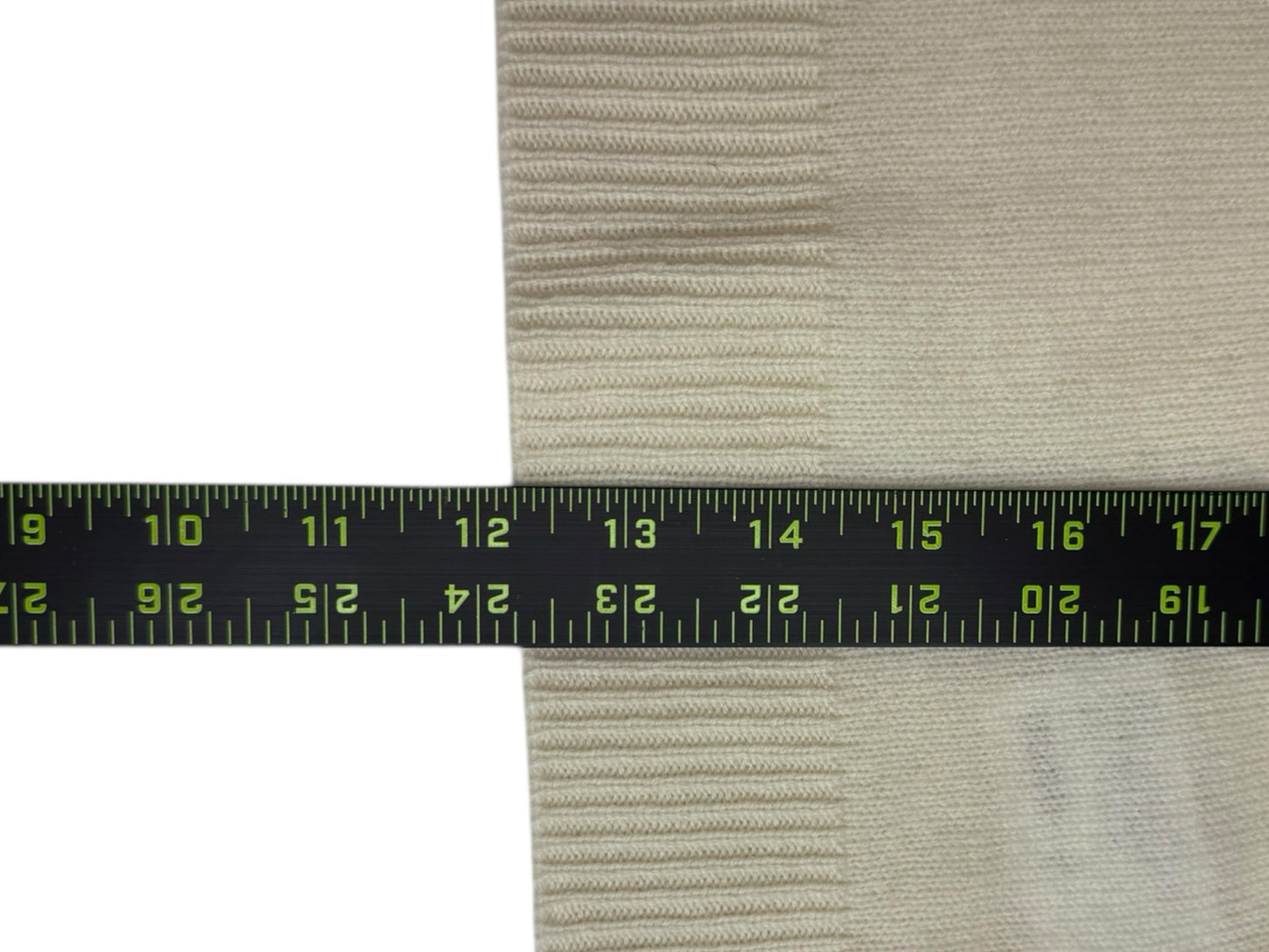 Theory Ivory 100% Cashmere Sweater Size S