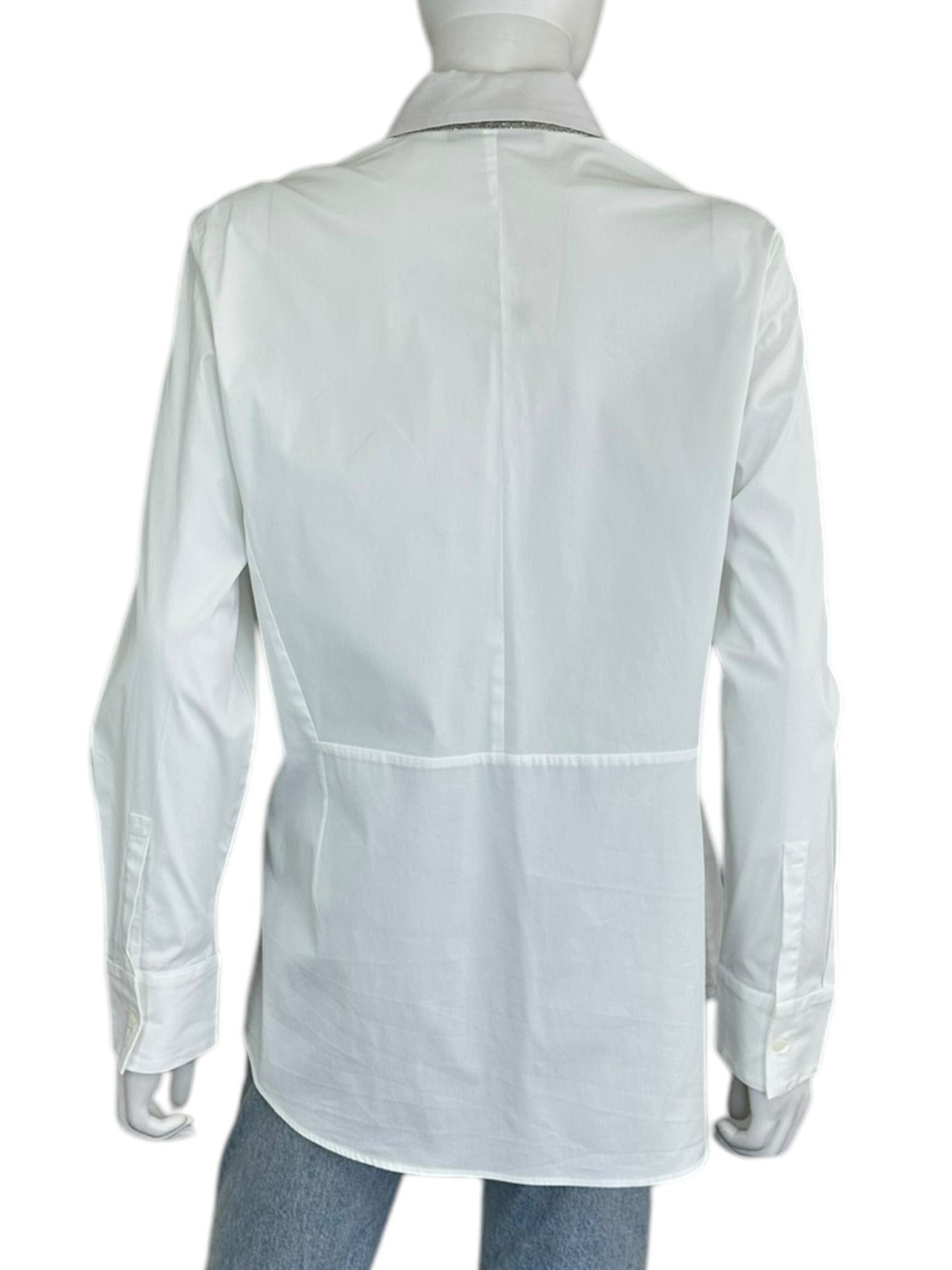 Fabina Filippi White Button Down Shirt Size XL