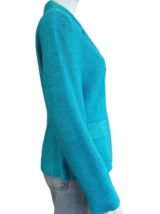 LAFAYETTE 148 NEW YORK Aqua Blazer Size 6