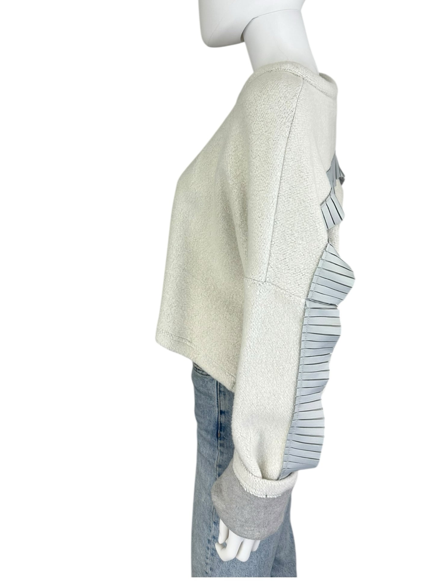 KOCH Light Gray Size S Knit Top