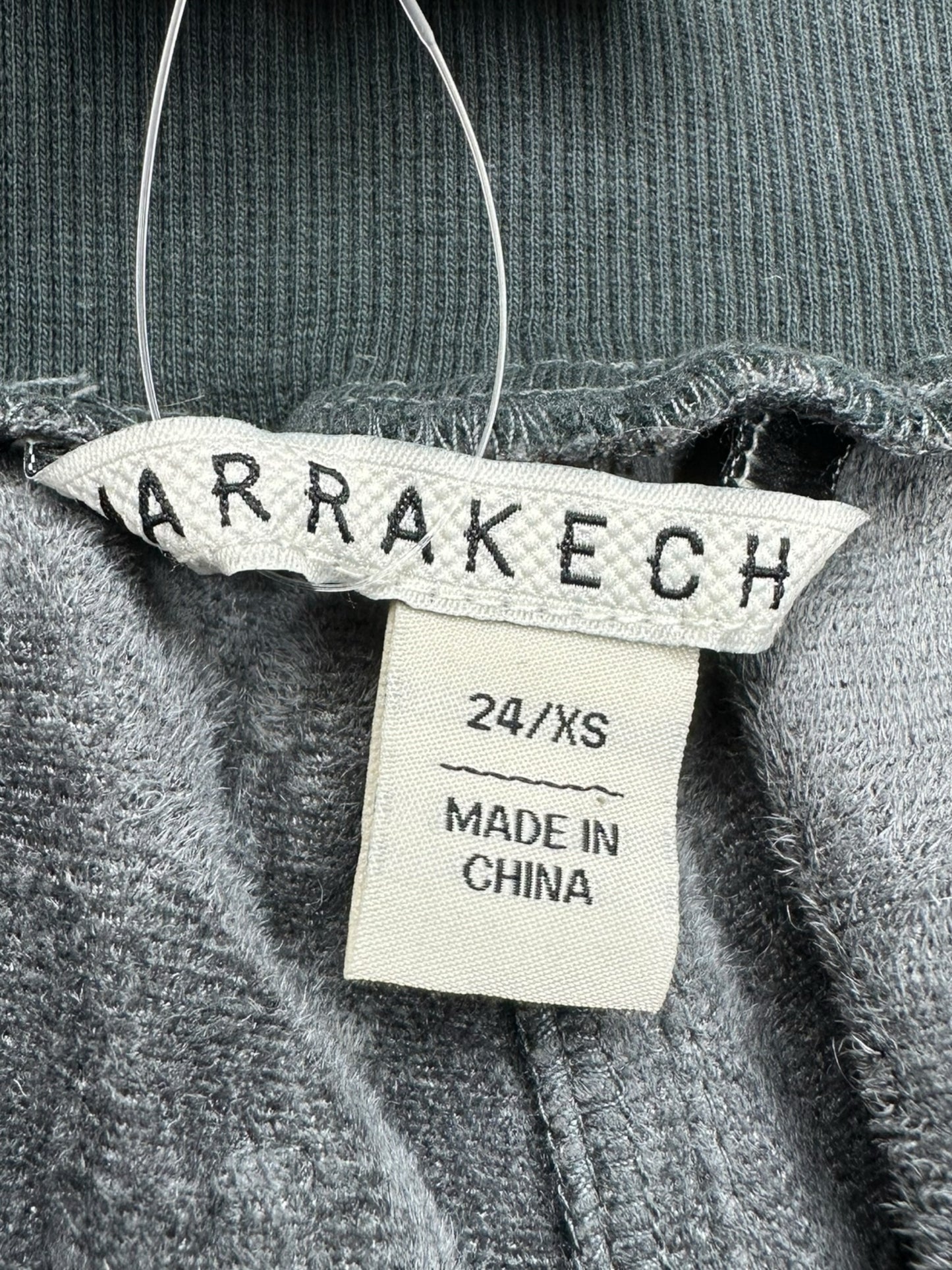 Marrakech Blue Pleather Pants Size XS