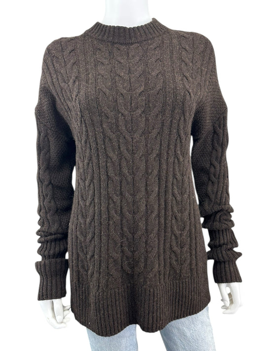 BANANA REPUBLIC Brown Sweater Size M