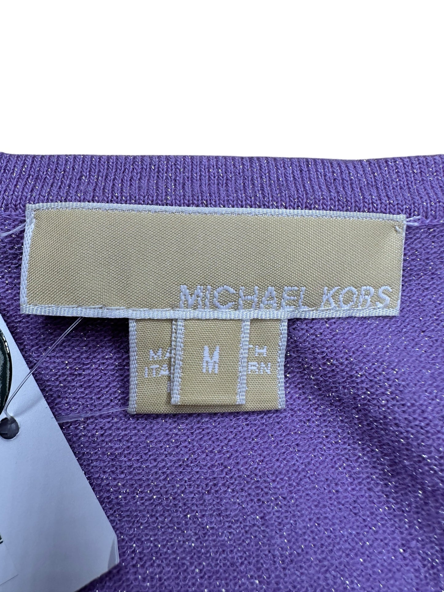 michael kors Cashmere Blend Purple 2 PC Knit Set Size M