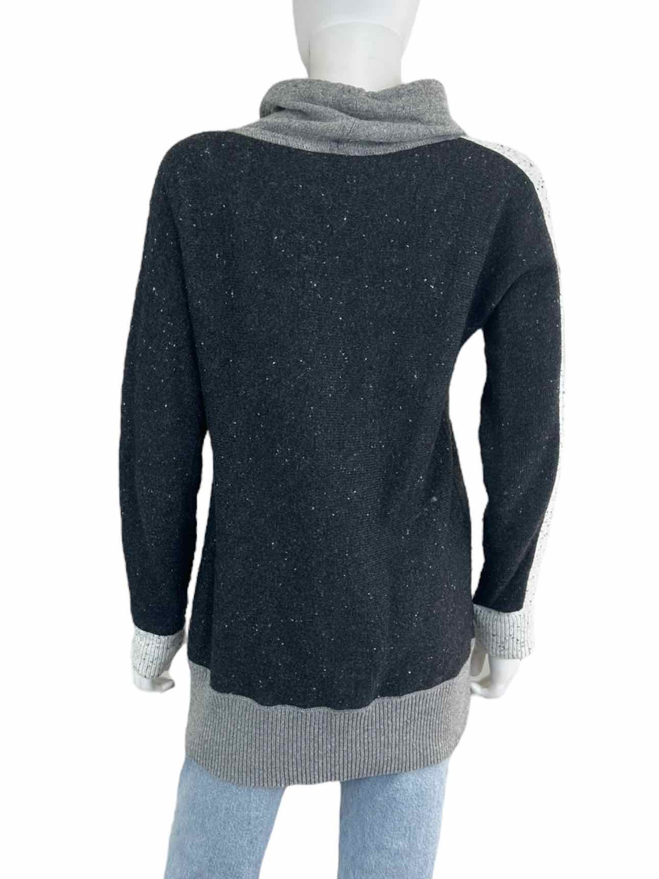 Talbots Colorblock Gray Pullover Sweater Size XS