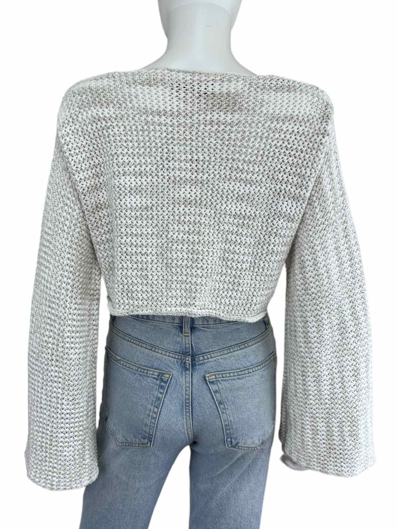 Callahan 100% Cotton Bell Sleeve Cardigan Size S