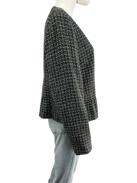 J. Crew Black Tweed Jacket Size 20