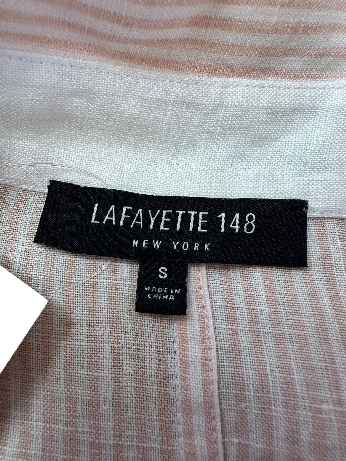 LAFAYETTE 148 NEW YORK Striped Button-Down Size S